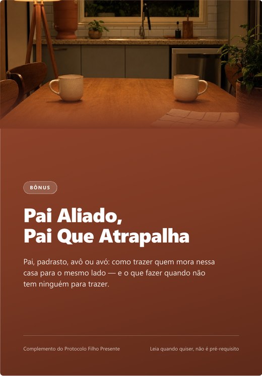 Capa do bônus Pai Aliado, Pai Que Atrapalha