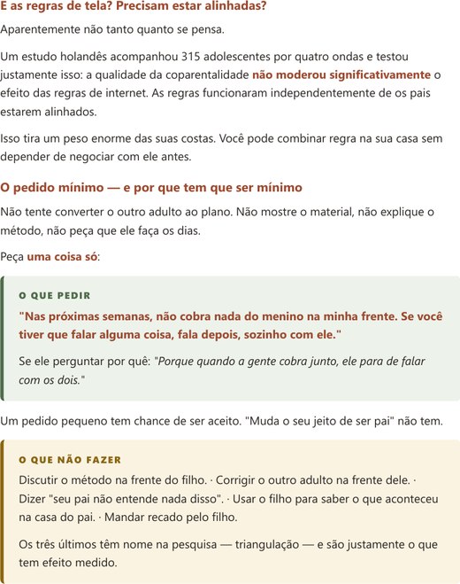 Uma página interna do bônus